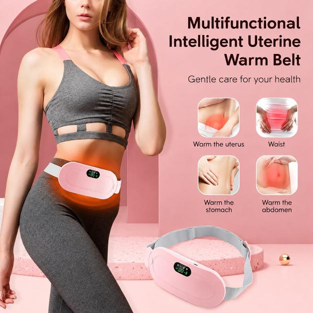 Period Cramp Comfort Heating Pad and Massager