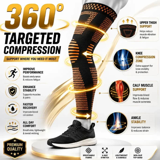 Elastic Compression Knee Cap