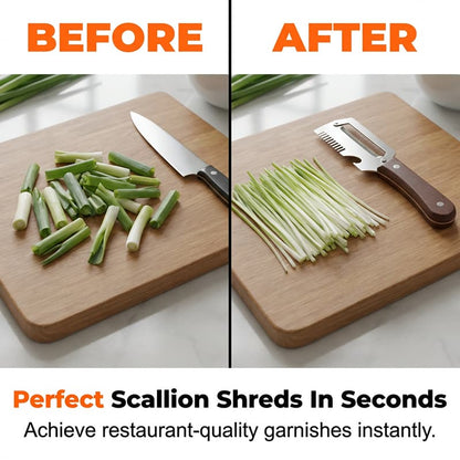 Multifunctional Vegetable Shredder & Peeler Kitchen Tool (Pack Of 2)