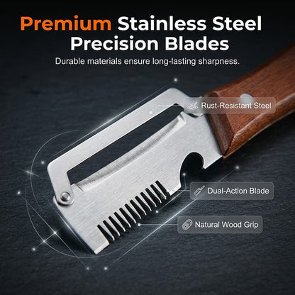 Multifunctional Vegetable Shredder & Peeler Kitchen Tool (Pack Of 2)